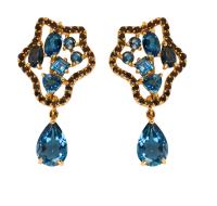 С120-1317м8 Серьги (Au 585)