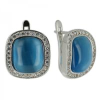 104СИ-JR2266E Серьги (Ag 925)