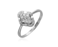 01К674596z Кольцо (Au 750)