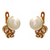 41126А Серьги Au 585