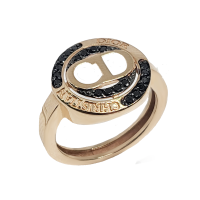 110103 ч Кольцо Au 585