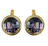 020109 Серьги (Au 585)