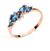 К122-1381ТЛ Кольцо (Au 585)