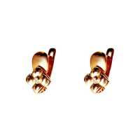 02-7669 Серьги Au 585