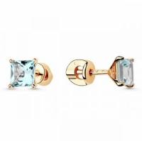 С120-2414Т Серьги (Au 585)