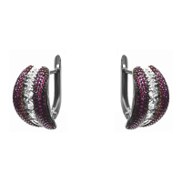 398701G046л-5-1 Серьги Ag 925