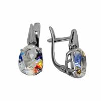 2000-0706_krist-707 Серьги (Ag 925)