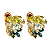 С120-5071М8 Серьги Au 585