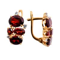 02-1-447-03 Серьги (Au 585)