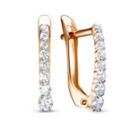 122-2515_f-201 Серьги (Au 585)