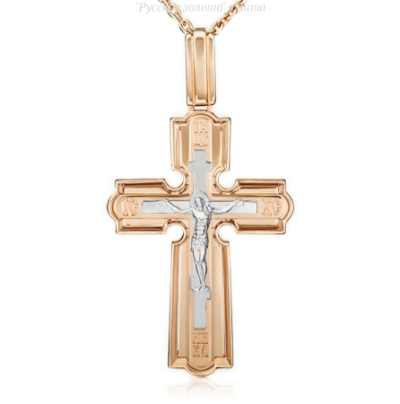 03-3056-00-000-1111-42 Подвеска крест (Au 585)