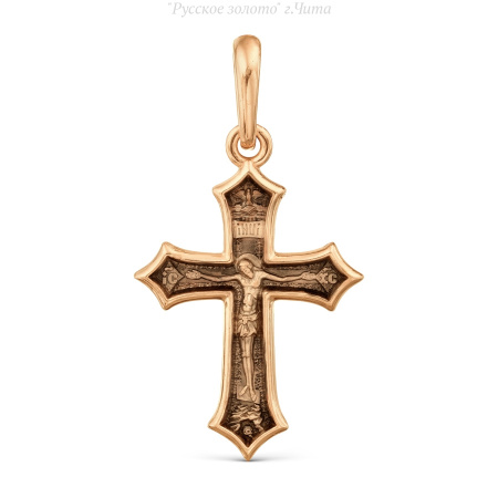 Т14006801 Подвеска крест(Au 585)