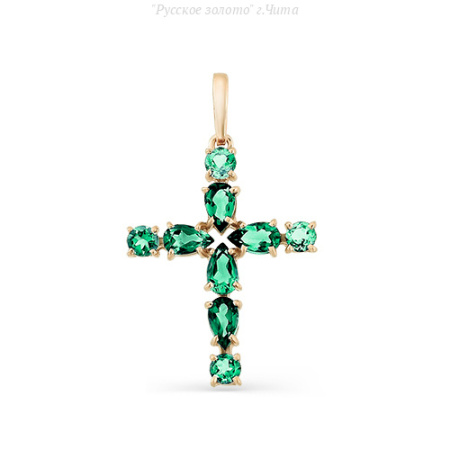 04-1-027-19 Крест (Au 585)