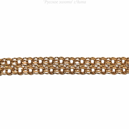 Бисмарк Б70 Двухрядный Браслет (Au 585)