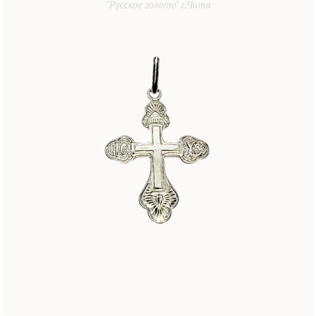 21481с Крест Ag 925