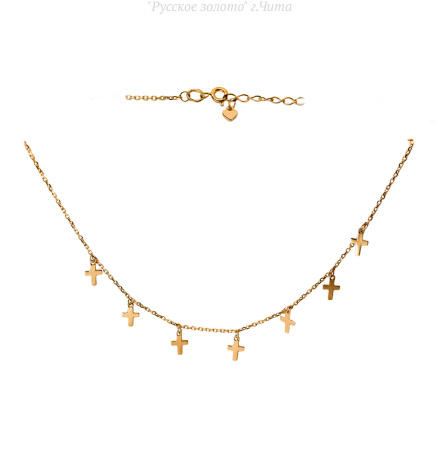 01-809173 Колье (Au 585)