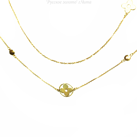 02-808630 Колье Au 585