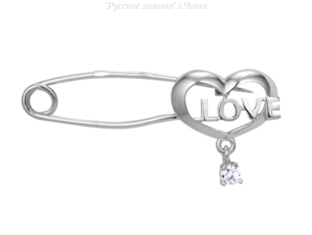 В-0036-Р Булавка (Ag 925)