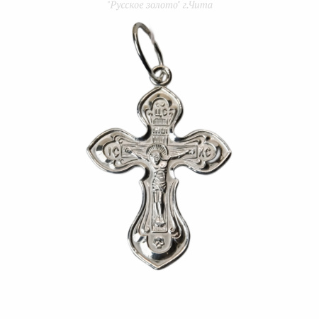 2-125 Подвеска крест(Ag 925)
