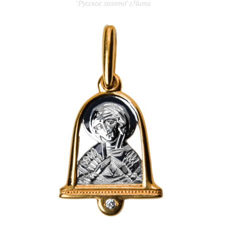 90077700-1б-семистрельная Подвеска (Au 585)