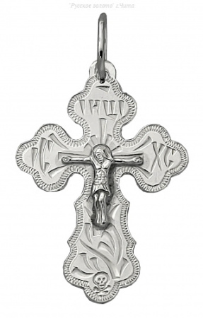 2-174 Подвеска крест(Ag 925)