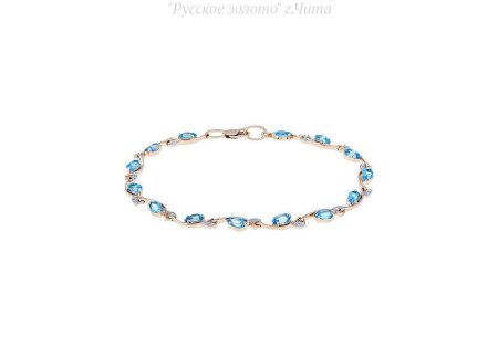 БР-109К-Т Браслет (Au 585)