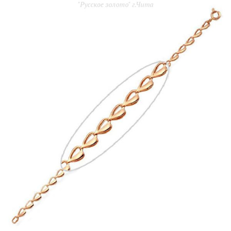 Б009А Браслет (Au 585)