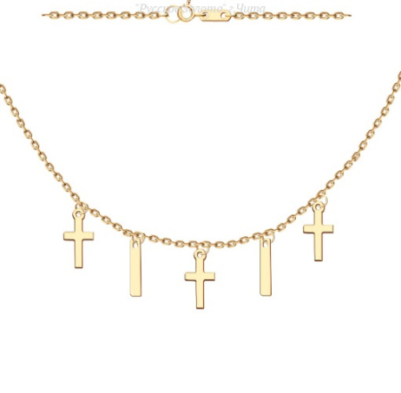 00-69-0111-00 Колье (Au 585)