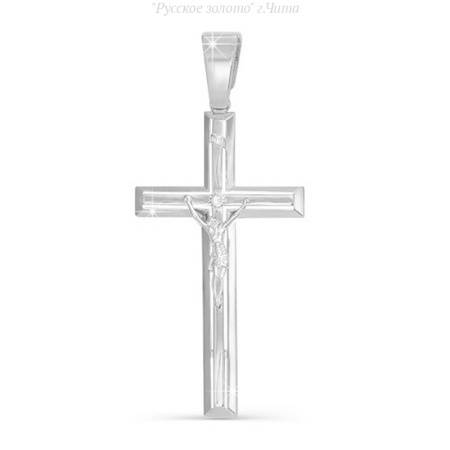 с080139 Крест (Ag 925)