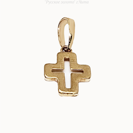 01-408402 Крест Au 585