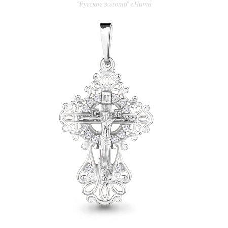 20662а Подвеска крест(Ag 925)