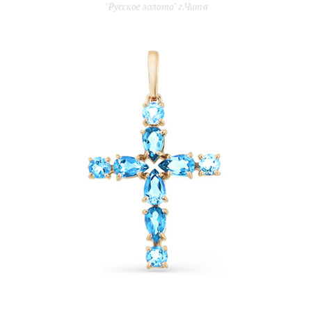 04-1-027-13 Крест (Au 585)