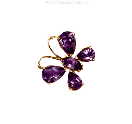 7034 Брошь (Au 585)