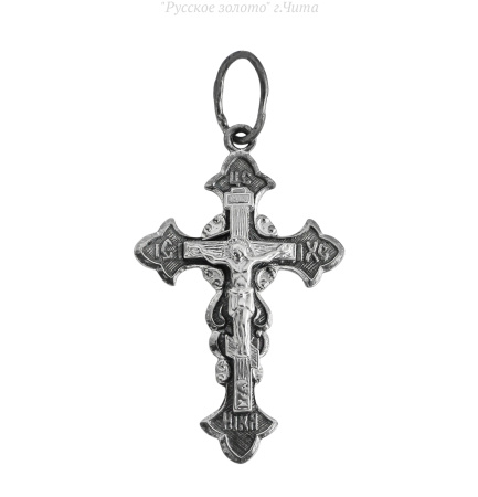 2-098рк Подвеска крест(Ag 925)