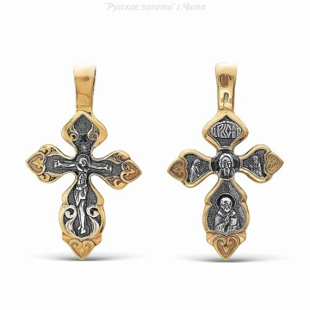 5306856-1 Подвеска крест(Ag 925)