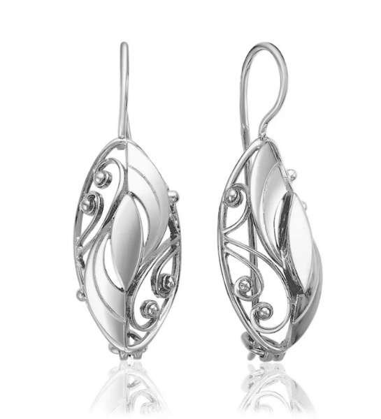 2-0990 Серьги (Ag 925)