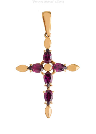 04-1-026-12 Крест (Au 585)