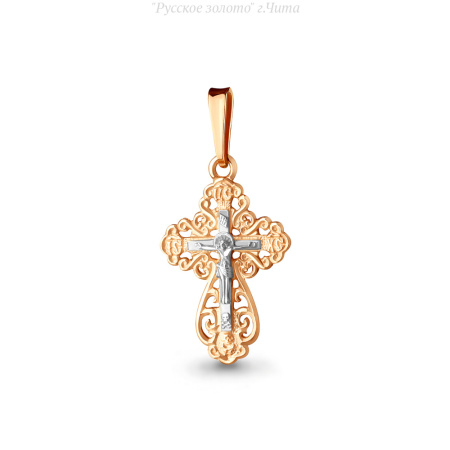 11164 Подвеска крест (Au 585)