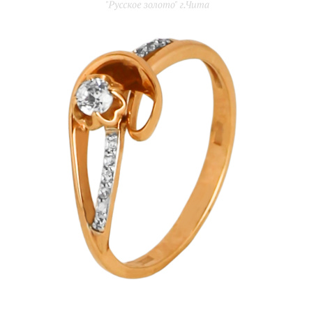 015240 Кольцо (Au 585)