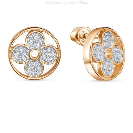 822749р Серьги (Au 585)