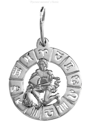 84089 Подвеска "Водолей" (Ag 925)