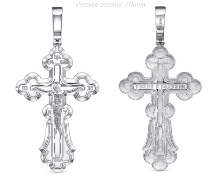 с0807805 Крест (Ag 925)