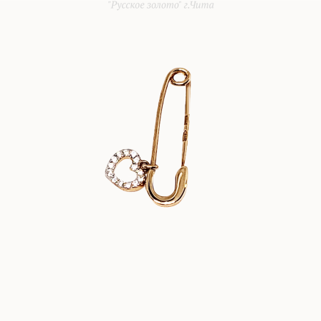 7208 Булавка Au 585