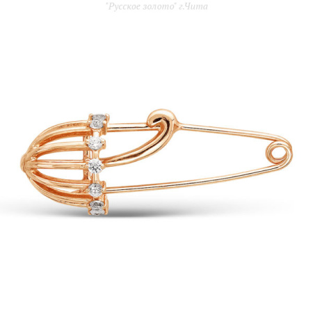 1387747 Брошь (Ag 925)