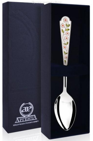 486ЛЖ03007 Ложка "Лето Ромашка" (Ag 925)