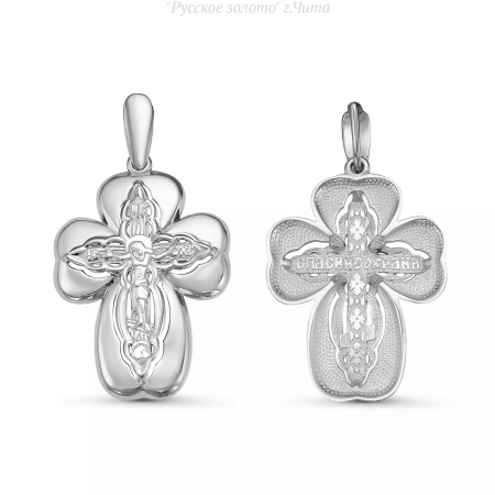 с080526 Крест (Ag 925)