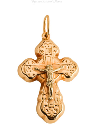 К3026 Подвеска крест (Au 585)