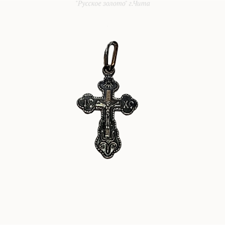 530219 Крест Ag 925