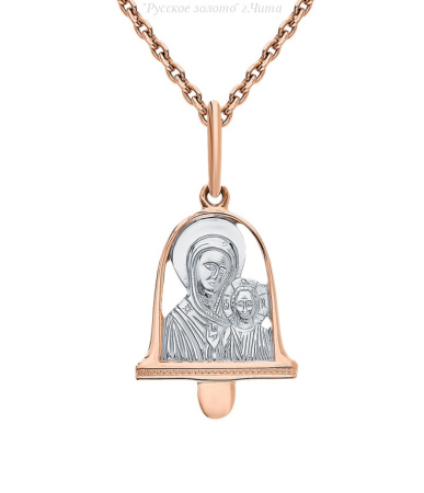 90086100-Казанская Подвеска (Au 585)