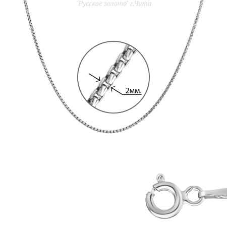 060VETI129R.P.40.0 Цепь (Ag 925)